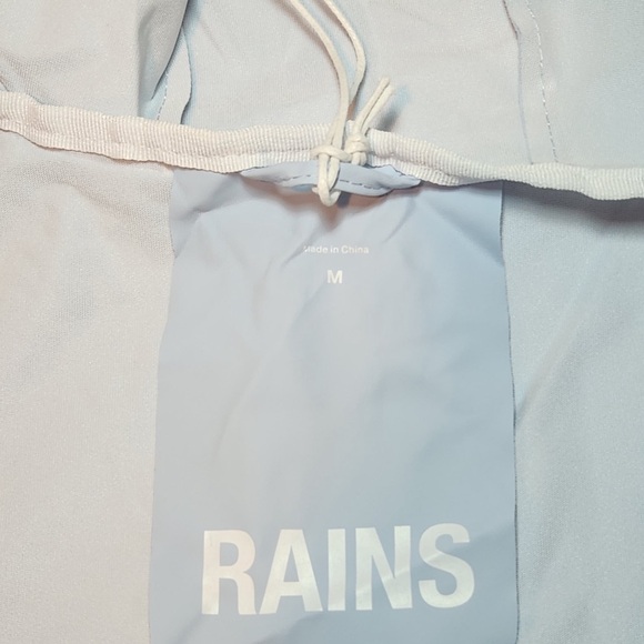 NWOT Rains x Urban Outfitters Women's Waterproof Trench Coat Rain Coat Classic - Picture 7 of 9